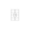 Apli Etiquetas Translucidas Resistentes Intemperie 99.1 x 38.1mm 20 Hojas