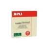 Apli Classic Bloc de 100 Notas Adhesivas 75 x 75 mm - Color Amarillo