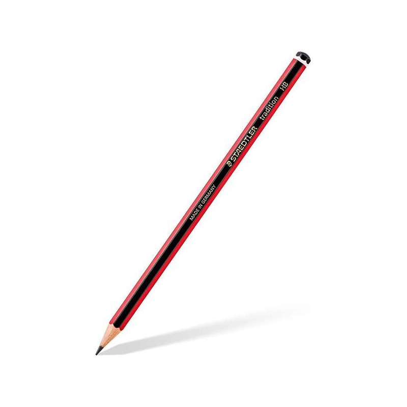 Matita in grafite esagonale Staedtler Tradition 110 - Mina HB - Resistenza alla rottura - Legno forestale sostenibile 12pz 12pz Matita in grafite esagonale Staedtler Tradition 110 - Mina HB - Resistenza alla rottura - Legno forestale sostenibile 12pz 12pz