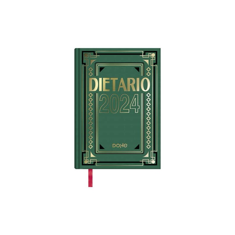Dohe Dietario Anual Cuarto - Dia Pagina - Fabricado en Geltex con Carton Contracolado - Tamaño 15x21cm - Colores Surtidos Dohe Dietario Anual Cuarto - Dia Pagina - Fabricado en Geltex con Carton Contracolado - Tamaño 15x21cm - Colores Surtidos