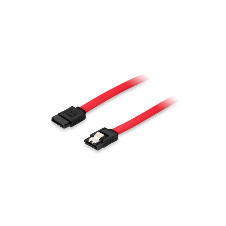 Equip Cable Serial ATA II con Clip de Seguridad 0.5m