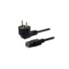 Equip Cable de Alimentacion C13 a Schuko Hembra/Macho 1.8m Negro