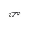 Equip Cable de Alimentacion C13 2x IEC C13 Hembra - 1x IEC C14 Macho - Longitud 2.2m - Color Negro