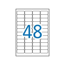 Etichette di sicurezza Apli bianche 45,7 x 21,2 mm 10 fogli