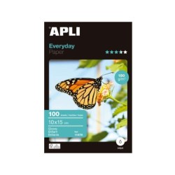Carta fotografica Apli Everyday 10 x 15 cm 180 g 100 fogli