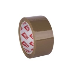 Apli Precinto Solvente Marron - PVC - Extrafuerte - Sin Ruido - 48 mm x 66 m 32 ?m