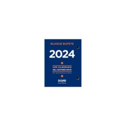 Blocco annuale per avvocati Dohe - 2 fori - Calendario dei contribuenti - Pianificazione mensile - 640 pagine
