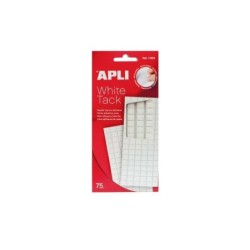 Mastice Bianco Pretagliato Apli 75g - Modellabile - Removibile - Colore Bianco