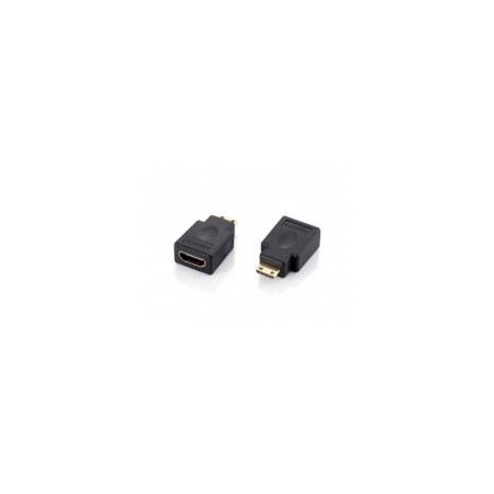 Equipaggia l'adattatore Mini HDMI maschio a HDMI femmina - connettori dorati