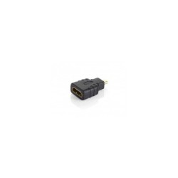 Equip Adaptador Micro HDMI Macho a HDMI Hembra - Conectores Dorados