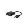 Equip Adaptador HDMI Macho a VGA Hembra + Audio Jack 3.5mm