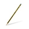 Staedtler Noris 120-4 Matita esagonale in grafite - Mina 2H - Resistenza alla rottura - Legno proveniente da foreste sostenibili