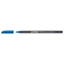 Pennarello Edding 1200 - Punta Tonda - Linea compresa tra 0,5 e 1 mm. - Inchiostro a base d'acqua - Colore azzurro 10pz 10pz