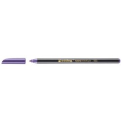 Pennarello Edding 1200 - Punta Tonda - Linea da 1 mm - Inchiostro a base d'acqua - Colore viola metallizzato 10pz 10pz