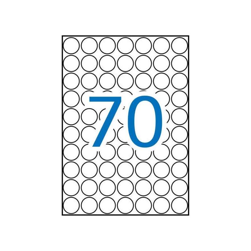 Apli Etiquetas A5 Verdes Ø 19.0mm 8 Hojas Apli Etiquetas A5 Verdes Ø 19.0mm 8 Hojas