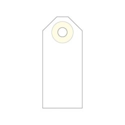 Apli Etiquetas con Arandela 60 x 26mm 1.000 U.