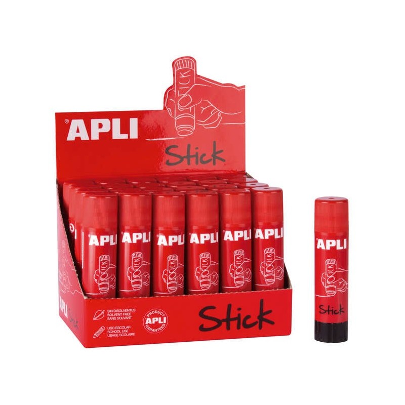 Apli Barra Pegamento Adhesivo 10g - Facil Aplicacion - Secado Rapido - Transparente Apli Barra Pegamento Adhesivo 10g - Facil Aplicacion - Secado Rapido - Transparente