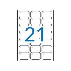 Apli Etiquetas Blancas Especial Congelador 63.5 x 38.1mm 10 Hojas