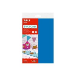Apli Pack de 10 Goma Eva Multicolor A4 - Grosor 2 mm - Impermeable - Moldeable al Calor - Colores Surtidos