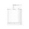 Apli Checkbook Invoice 1/4 Duplicato Naturale - Numerazione sequenziale - Carta autocopiante - 63 copie - Colore gatto Naturale