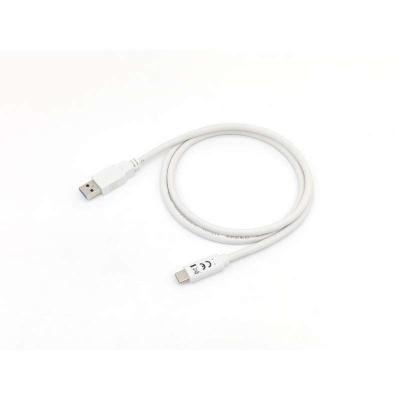 Equipaggia cavo USB-C 3.2 maschio a USB-A maschio da 1 m - Velocità fino a 5 Gbps Equipaggia cavo USB-C 3.2 maschio a USB-A maschio da 1 m - Velocità fino a 5 Gbps