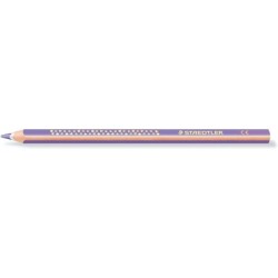 Matita colorata triangolare Staedtler Jumbo Noris 128 - Mina da 4 mm - Resistenza alla rottura - Design ergonomico - Colore viol