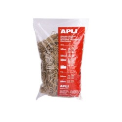 Elastici Apli Elastici Ø 80 x 2mm - Contenuto 1kg - Grande Elasticità e Ottima Resistenza - 70% Gomma Naturale