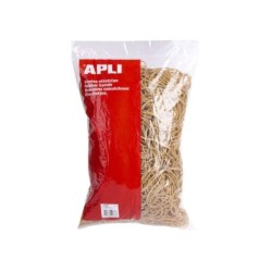 Elastici Apli Elastici Ø 120 x 2mm - Contenuto 1kg - Grande Elasticità e Resistenza - 70% Gomma Naturale