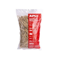 Elastici in Caucciù Naturale Apli Elastic - Ø 160 x 3mm - Grande Elasticità e Resistenza - Contenuto 1kg