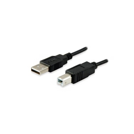 Equip Cable de Impresora USB-A 2.0 Macho a USB-B Macho 5m