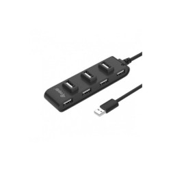 Equip Hub USB 7 Puertos USB 2.0 - Velocidad 480 Mbps