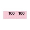 Apli Talonario Guardarropa 1-100 - Numeracion Del 1 al 100 - Papel Autocopiativo - Tamaño A-990 - Blanco