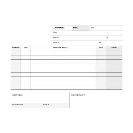 Apli Checkbook Delivery 1/4 Orizzontale Triplicato - 210x148mm - Numerazione sequenziale - Carta carbone - Tre copie - Bianco