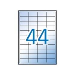 Apli Etiquetas Translucidas Resistentes Intemperie 48.5 x 25.4mm 100 Hojas