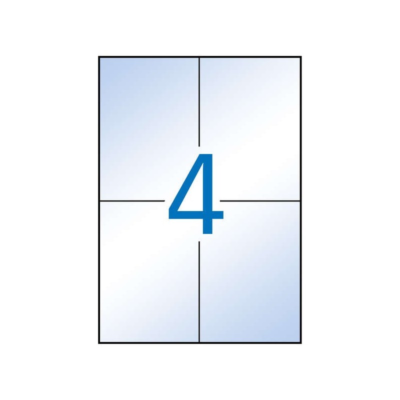 Apli Etiquetas Translucidas Resistentes Intemperie 105.0 x 148.0mm 20 Hojas Apli Etiquetas Translucidas Resistentes Intemperie 105.0 x 148.0mm 20 Hojas