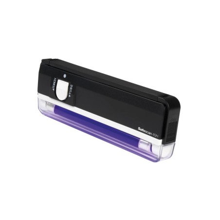 Rilevatore portatile di banconote false Safescan 40H - Lampada ultravioletta da 4 W - Torcia a LED per verifica visiva