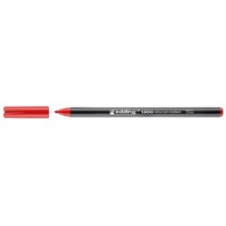 Pennarello Edding 1300 - Punta rotonda - Tratto 2 mm. - Inchiostro a base d'acqua - Colore rosso 10pz 10pz