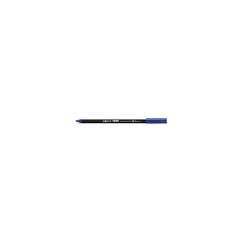 Edding 1300 Rotulador - Punta Redonda - Trazo 2 mm. - Tinta con Base de Agua - Color Azul Edding 1300 Rotulador - Punta Redonda - Trazo 2 mm. - Tinta con Base de Agua - Color Azul