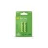 GP ReCyko Confezione da 2 batterie ricaricabili 1300mAh AA 1,2V - Pre-caricate - Realizzate con oltre il 10% di materiali ricicl