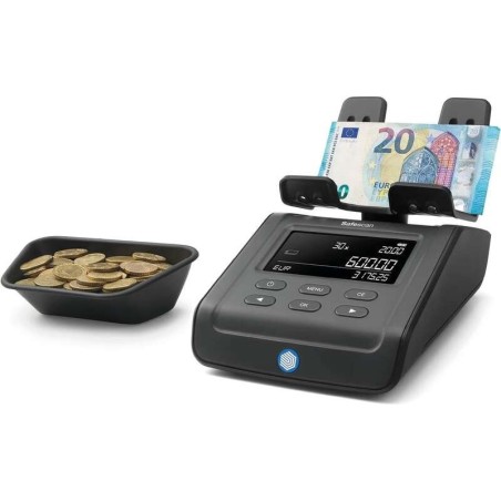 Bilancia contasoldi Safescan 6165 G3 - Conta monete e banconote - Porta di aggiornamento