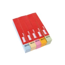 Apli Raffle Strip Luminetas 0000-4999 - 980/5 - Numerazione chiara e visibile - Facile da tagliare - Luminosa 5pz 5pz