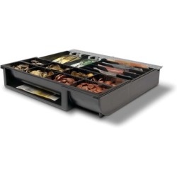 Cassetto Safescan 4141T2 - Cambi di turno efficienti - Design regolabile - Conteggio veloce - Compatibilità con i cassetti Safes