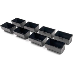 Safescan 4141CC Set di 8 bicchieri per cassetti - Organizza e proteggi banconote e monete - Compatibile con i cassetti serie 414