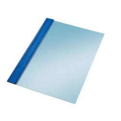 Esselte Fastener Dossiers Folio in PVC - 150 micron - Meccanismo in metallo - Blu