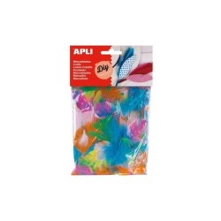 Apli Plumas Collage 14g - Colores Surtidos