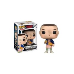Funko Pop Television Stranger Things Eleven con Eggos con opzione Chase - Figura in vinile - Altezza 9,5 cm circa.