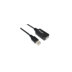 Equipaggia Cavo Prolunga Active USB 2.0 - Doppia Schermatura - Lunghezza 10m - Colore Nero
