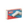 Apli Grapas Galvanizadas Plata Brillante - Ø 0.53mm - Precisas y Duraderas