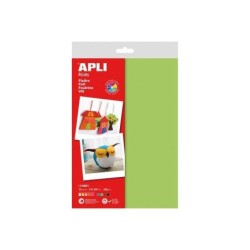 Apli Confezione da 10 Fogli in Feltro A4 - Spessore 250g/m² - 40% Lana Naturale - Colori Assortiti