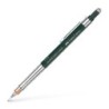 Faber-Castell TK-Fine Vario L Portamine HB 1 mm - Con gomma - Clip in metallo - Colore verde